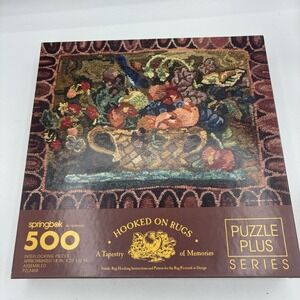 Springbok‎ Puzzle 500 Piece Hooked On Rugs Plus Series PZL3458